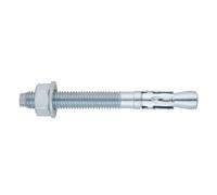 Index Fixing Systems AM12160 [MTA] Anclaje macho para cargas altas. Zincado 160 Ø12, Gris, M12 x 160 mm, diámetro de 12 mm, Set de 50 Piezas