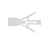 INDEX Fixing Systems ANCLA - Pack de 100 tacos para ladrillos huecos y placas de cartón yeso (nailon, 10 x 40 mm, diámetro de 10 mm)