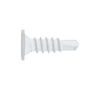 Index Fixing Systems BCPB4223 [BCP B] Tornillo autotaladrante de cabeza extraplana y huella Phillips. Blanco (4,2 x 23), 4,2 x 23 mm, Set de 500 Piezas