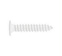 INDEX Fixing Systems CP B - Pack de 500 tornillos rosca chapa con cabeza extraplana y huella Phillips (recubrimiento cincado, 4,2 x 32 mm) color blanco