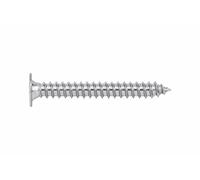 INDEX Fixing Systems CP Z - Pack de 500 tornillos rosca chapa con cabeza extraplana y huella Phillips (cincados, 4,2 x 32 mm)