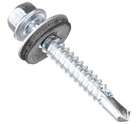 Index Fixing Systems DIN-7504-K Arvul Tornillo Autotaladrante de Cabeza Hexagonal, 5.5 x 38 mm, P16, Set de 12 Piezas