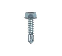 Index Fixing Systems DIN-7504-K Tornillo Autotaladrante de Cabeza Hexagonal, 4.2 x 16 mm, Set de 20 Piezas