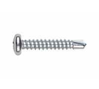 INDEX Fixing Systems DIN-7504-N HP Z - Pack de 275 tornillos autotaladrantes de cabeza alomada y huella Phillips (cincado, 3,5 x 9,5 mm)