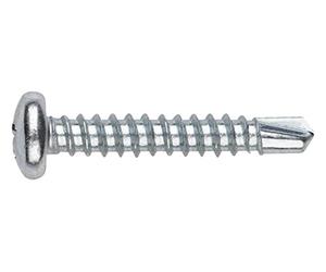 INDEX Fixing Systems DIN-7504-N HP Z - Pack de 40 tornillos autotaladrantes de cabeza alomada y huella Phillips (cincados, 4,8 x 60 mm)