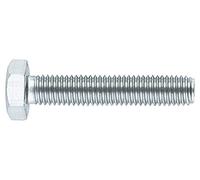 Index Fixing Systems DIN-933 A2 Tornillo Rosca Métrica con Cabeza Hexagonal, M6 x 20, Set de 2 Piezas