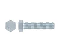 Index Fixing Systems DIN-933 Tornillo Rosca Métrica con Cabeza Hexagonal, M5 x 20, Set de 6 Piezas