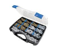 Index Fixing Systems MLTBOP101 Maletín con 670 Piezas para Bricolaje, Gris