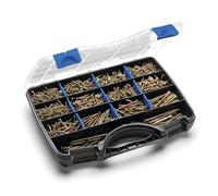 Index Fixing Systems MLTPPOP101 Maletín con 2008 Piezas para Bricolaje, Gris