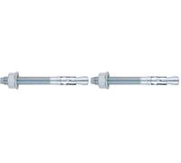 INDEX Fixing Systems MTA - Pack de 50 anclajes macho para cargas altas (cincados, M10 x 120 mm, diámetro de 10 mm) (Paquete de 2)