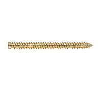 Index HR75112 - Tornillo hormigon cabeza cilindrica rosca hi-lo punta diamante torx-25 bicromatado 7,5 x 112