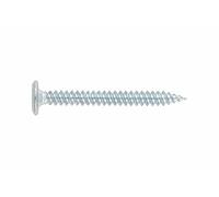 Index TFI4875 - Tornillo cabeza cilindrica especial extraplana rosca doble hilo para aluminio zincado 4,8 x 75