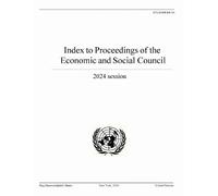 Index to Proceedings of the Economic and Social Council 2024