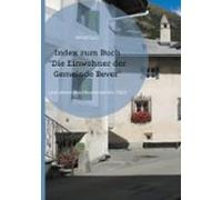 Index Zum Buch Die Einwohner Der Gemeinde Bever (ebook)