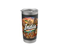 India, Asia meridional, Mumbai, Jaipur, Delhi, Goa, Nueva Delhi, Vaso térmico de acero inoxidable de doble pared