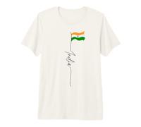 India, Bandera India, Orgullo Indio, India Vintage patriótico Camiseta Premium