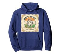 India Cricket Vintage Sello Rupia Retro Bandera Sudadera con Capucha