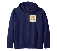 India Cricket Vintage Sello Rupia Retro Bandera Sudadera con Capucha