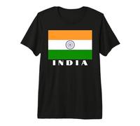 India Flag Desi Hombres Mujeres Niños India Camiseta Premium