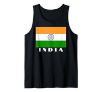 India Flag Desi Hombres Mujeres Niños India Camiseta sin Mangas