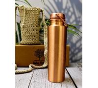 India House | Pure Copper Water Bottles | Seamless Leak Proof Copper Bottle | Perfect Ayurvedic Copper Bottle (TREE POSE YOGA)