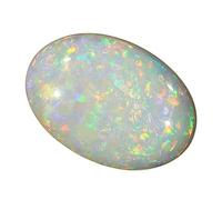 INDIA MADE 11.00 Ratti Opal Stone Certified Natural Fire Oval Shape Aaa+ Super Quality Astrological Australian Opal Loose Gemstone For Men And Women'S-B0DJQPM8MC