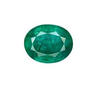 INDIA MADE 11.25 Ratti - Piedra natural certificada original esmeralda/minas brasileñas Panna (Gs182-B0DN1B83L7