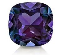 INDIA MADE 14,25 quilates Aaa+ calidad brillante brillante y efecto que cambia de color, piedra alejandrita de Alejandro con certificado original, B0C2CMFY13