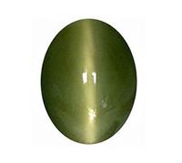 INDIA MADE 14.25 Ratti ojo de gato (piedra Lehsunia) piedra preciosa natural certificada calidad AAA-B0DJ966YRL