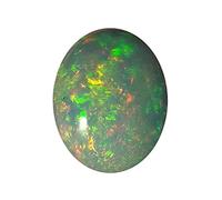 INDIA MADE 5,25 Ratti 4,32 quilates de ópalo blanco natural (austalíano) Rashi Ratan piedra preciosa para piedra natural astrólogo certificado sin calefacción sin tratar Aa1+++ calidad para hombres y