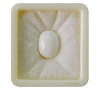 INDIA MADE 5.25 Ratti - Piedra preciosa rashi ratan de ópalo blanco original natural certificado por Ratti para astrología-B0BFLQZF57