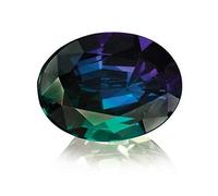 INDIA MADE 8.00 Ratti Alexandrite Stone Lab Created Synthetic Loose Gemstone for Men And Women by Lab - Certified-B09M2ZJR7M