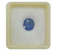 INDIA MADE 9.00 Ratti Natural Best Quailty Blue Sapphire (Neelam/Nilam) Piedra preciosa suelta natural certificada por laboratorio de calidad Cylone Earth Mind para hombres y mujeres--B0CG6B9BSR