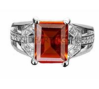 INDIA MADE Anillo de plata astrológica de 5,25 ratti / 4,70 quilates, piedra natural Gomed Gomed ajustable para hombres y mujeres (probado en laboratorio) -B0CKBW84V6