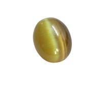 INDIA MADE , Certificado sin calefacción sin tratamiento 5.25 ratti / 4.78 quilates A+ calidad ojos de gato naturales/Lehsunia Ketu piedra preciosa suelta para mujeres y hombres-B0927RR3JM