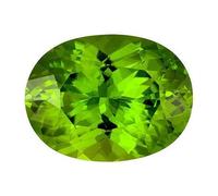 INDIA MADE Certificado sin calentar sin tratar 11.25 ratti 10.25 quilates A+, calidad A+, corte ovalado, peridoto natural, piedra preciosa suelta para mujeres y hombres-B0BD5R3VJ2, Plata, Zafiro