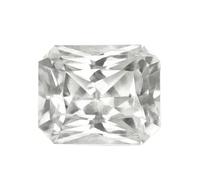 INDIA MADE Circonita blanca de calidad Aa++ de 11,75 quilates certificada por laboratorio, para hombres y mujeres, S-B0BRKSZWZM