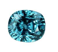 INDIA MADE Circonita cúbica con diamante azul americano, piedra preciosa certificada natural, 10,25 quilat-B0BMFY35KN