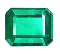 INDIA MADE Esmeralda/Panna Earth - Piedra mental de 4,65 quilates/5,25 ratti sin calentar, sin tratar, natural, original, certificado Aaa++, calidad para hombres y mujeres (aprobado por laboratorio