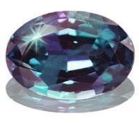 INDIA MADE Gems B0CVB41YTJ - Piedra de alejandro alejandrita brillante brillante de 6,50 quilates con efecto de cambio de color