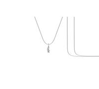 INDIA MADE God Hanuman - Colgante de cadena de plata pura con 92,5% de pureza (colgante con cadena de serpiente de 22 pulgadas) - mpss7364, plata, zafiro creado