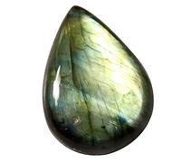 INDIA MADE Labradorita piedra preciosa natural de pera suelta 52,6 quilates Ki99-B081N8CY67