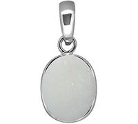 INDIA MADE Medallón con colgante de latón de ópalo de calidad A con certificado natural de 7,25 ratti / 6,52 quilates (ópalo australiano), piedra preciosa astrológica certificada de corte brillante