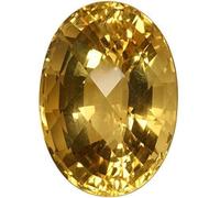 INDIA MADE Piedra amarilla certificada 5.25 Ratti Sunela piedra natural citrina para mujeres y hombres--B0C1KG85KC