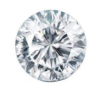 INDIA MADE Piedra de circonita blanca de 9,95 quilates de 10,25 quilates certificada I con diamante cúbico certificado por laboratorio para hombres y mujeres, S-B0CH8HP39H