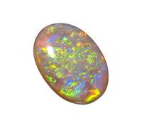 INDIA MADE Piedra de ópalo de 8,00 quilates certificada natural fuego Aa++ calidad blanca astrológica australiana ópalo suelta-B0BV39J3G5
