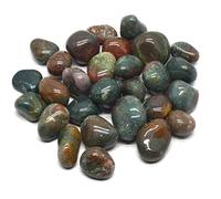 INDIA MADE Piedra de sangre natural de 1/2 libra con libro electrónico gratuito sobre la relajación del cristal (B01HRSXJHI)