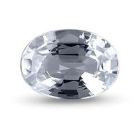 INDIA MADE Piedra de zafiro blanco con certificado original 7.25 Ratti Pukhraj no tratado para hombres y mujeres--B0DKC24J8F