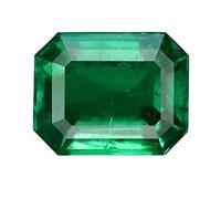 INDIA MADE Piedra esmeralda de 4 quilates, sin calefacción, certificada en laboratorio, piedra preciosa Panna, B0CZDRJ1FZ