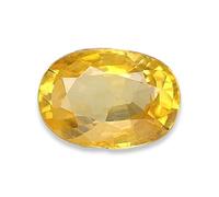 INDIA MADE Piedra preciosa certificada natural Pukhraj 10.25 Ratti amarillo zafiro B0CMDGLN39